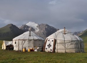 La yourte, l'habitat des nomades