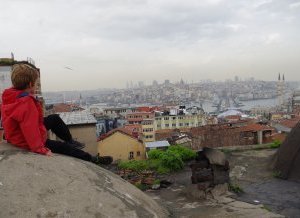 Sur les toits d'Istanbul
